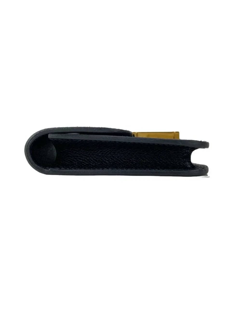 Hermes Wallet Constance Slim Black Gold